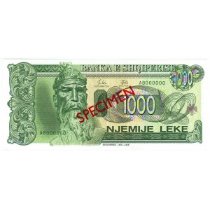 Albania 1000 Leke 1994 Specimen