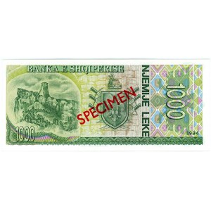 Albania 1000 Leke 1994 Specimen