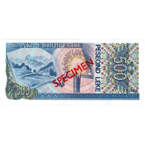 Albania 500 Leke 1994 Specimen
