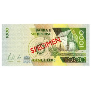 Albania 1000 Leke 1996 Specimen