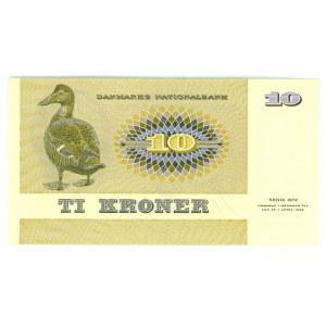 Denmark 10 Kroner 1977