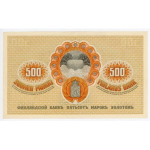 Finland 500 Markkaa 1918