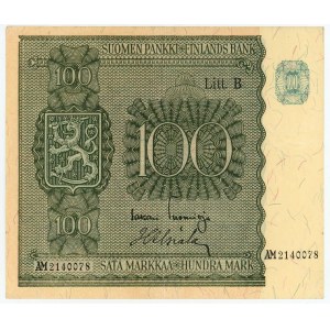 Finland 100 Markkaa 1945