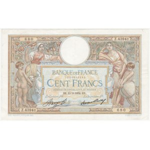 France 100 Francs 1934