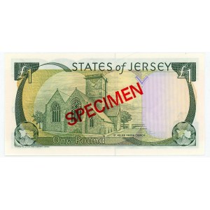 Jersey 1 Pound 2000 Specimen