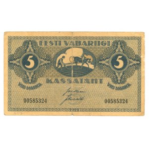 Estonia 5 Marka 1919