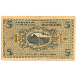 Estonia 5 Marka 1919
