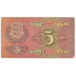Estonia 5 Krooni 1929