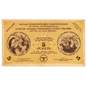 Latvia 5 Punkte 1945