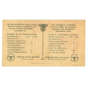 Latvia 5 Punkte 1945