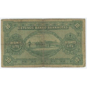 Lithuania 10 Litu 1927