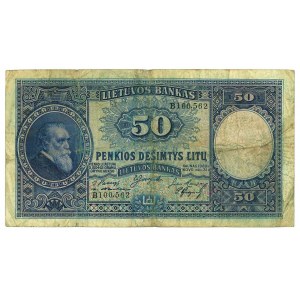 Lithuania 50 Litu 1928