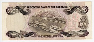 Bahamas 20 Dollars 1984 (ND)