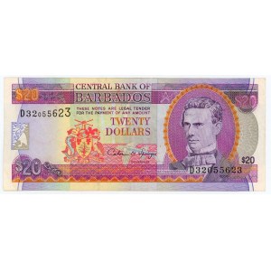 Barbados 20 Dollars 1997 (ND)