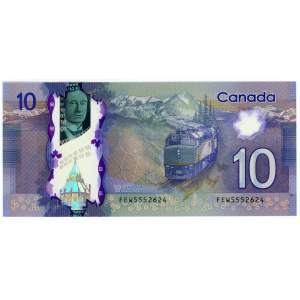 Canada 10 Dollars 2013