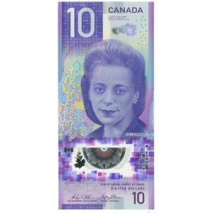 Canada 10 Dollars 2018