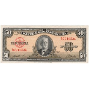 Cuba 50 Pesos 1958