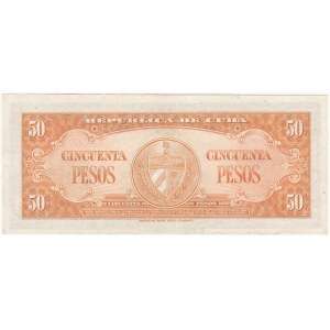 Cuba 50 Pesos 1958