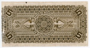 Guatemala 5 Pesos 1904