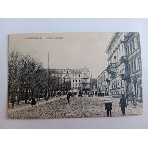 POSTCARD CZĘSTOCHOWA STREET ACCESS PRE-WAR 1917
