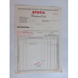RACHUNEK BIAŁA BIELITZ STOCK WEINBRAND KOZY 1941 R