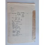 RACHUNEK WARSZAWA DOM PRZEM HANDLOWY SETFAN RACZYŃSKI ŁOSICE SIEDLCE 1941 R