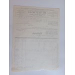 RACHUNEK BIAŁA SEZEMSKI BYRSKI KOZY PRZEDWOJENNY 1932 R