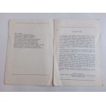 PROGRAM TEATRALNY ERNEST BRYLL JANOSIK, CZYLI NA SZKLE MALOWANE, CZAJEWSKI, RZESZÓW TEATR IM SIEMASZKOWEJ