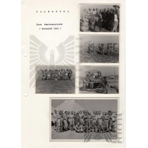 PSZnZ Zdjęcia z Palestyny - Kurs Kwatermistrzów wrzesień 1942 rok.
