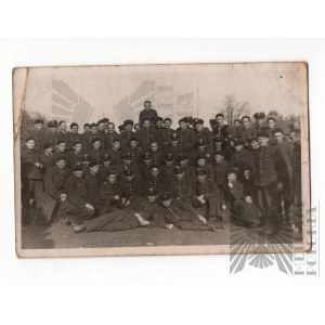 II RP Zdjęcie Internowanych Rumunia Obóz Comisani 3 XII 1939 &nbsp;kpt. Henryk Ruszczycki.