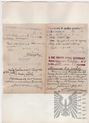 IIRP Document 9th Infantry Regiment Yaroslavl - Certifications.