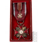 PRL Srebrny Krzyż Zasługi Wraz z Miniaturką