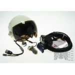PRL/IIIRP - Polish Air Force Helmet Zsz5A with mask KM34D2.