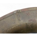 1WW - American Brodie helmet - 28th Infantry Division.