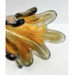 Wazon opalizujący z falbaną | Carnival Glass