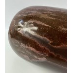 Wazon ceramiczny z brokatowym szkliwem