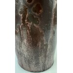 Wazon ceramiczny z brokatowym szkliwem