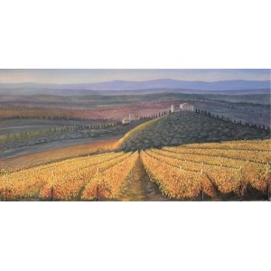Adam Swoboda, Sunset in Tuscany, 2018