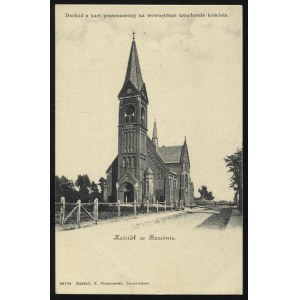 BARCIN. Kościół w Barcinie ; ok. 1901. Nakł. T[eofil] Pielatowski, Inowrocław...