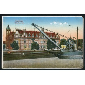 BYDGOSZCZ. Bromberg : Kaiserliche Post ; ca. 1910. farebná pohľadnica 9x14 cm, verso prázdne