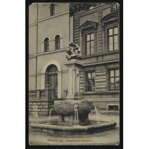 BYDGOSZCZ. Bromberg : Kupffender Brunnen ; ok. 1910. Otto Junga Buchdruckerei, Bromberg...