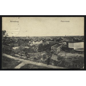BYDGOSZCZ. Bromberg : Panorama ; ok. 1910. Buchdruckerei u. Kunstverlag Otto Junga, Bromberg...