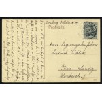 BYDGOSZCZ. Bromberg : Wallstrasse ; 1910. E. Hückstädt, Berlin. Pocztówka jednobarwna 9x14 cm. Ul. Podwale...