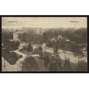 BYDGOSZCZ. Bromberg : Weltzienplatz ; ok. 1910. Mitteldeutscher Kunstverlag F. Heberlein, Meerane i. Sa...