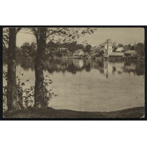 DRUSKIENNIKI. Druskienniki : Jezioro Druskonie z widokiem na Linksma ; ok. 1930. Fot. L. Baranowski. Nakł...