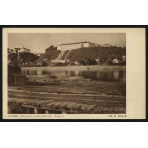 GRODNO. Grodno : starożytne zamki Batorego i Augusta / fot. D[ominik] Aneryk ; ok. 1935. Ruch...