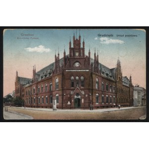 GRUDZIĄDZ. Graudenz : Kaiserliches Postamt = Grudziądz : Urząd pocztowy ; przed 1920...