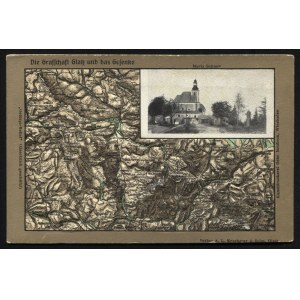 HRABSTWO KŁODZKIE I JESIONIKI. Die Grafschaft Glatz und das Gesenke ; ok. 1920. Verlag A. L...