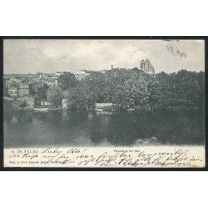 IŁAWA. Dt. Eylau : Panorama am See ; przed 1906. Phot. u. Verlag Conrad Junga, Bromberg...