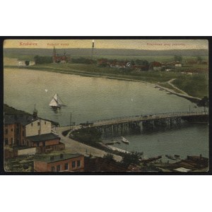 KRUSZWICA. Kruświca : Kościół katol., Krajobraz przy jeziorze” ; korespondencja 1914. Nakł. J...